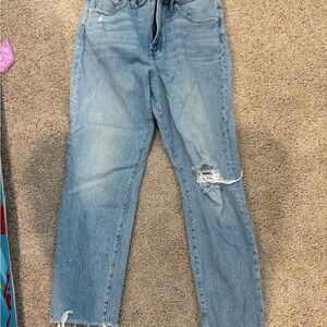 Madewell Light Blue Straight Leg Jeans